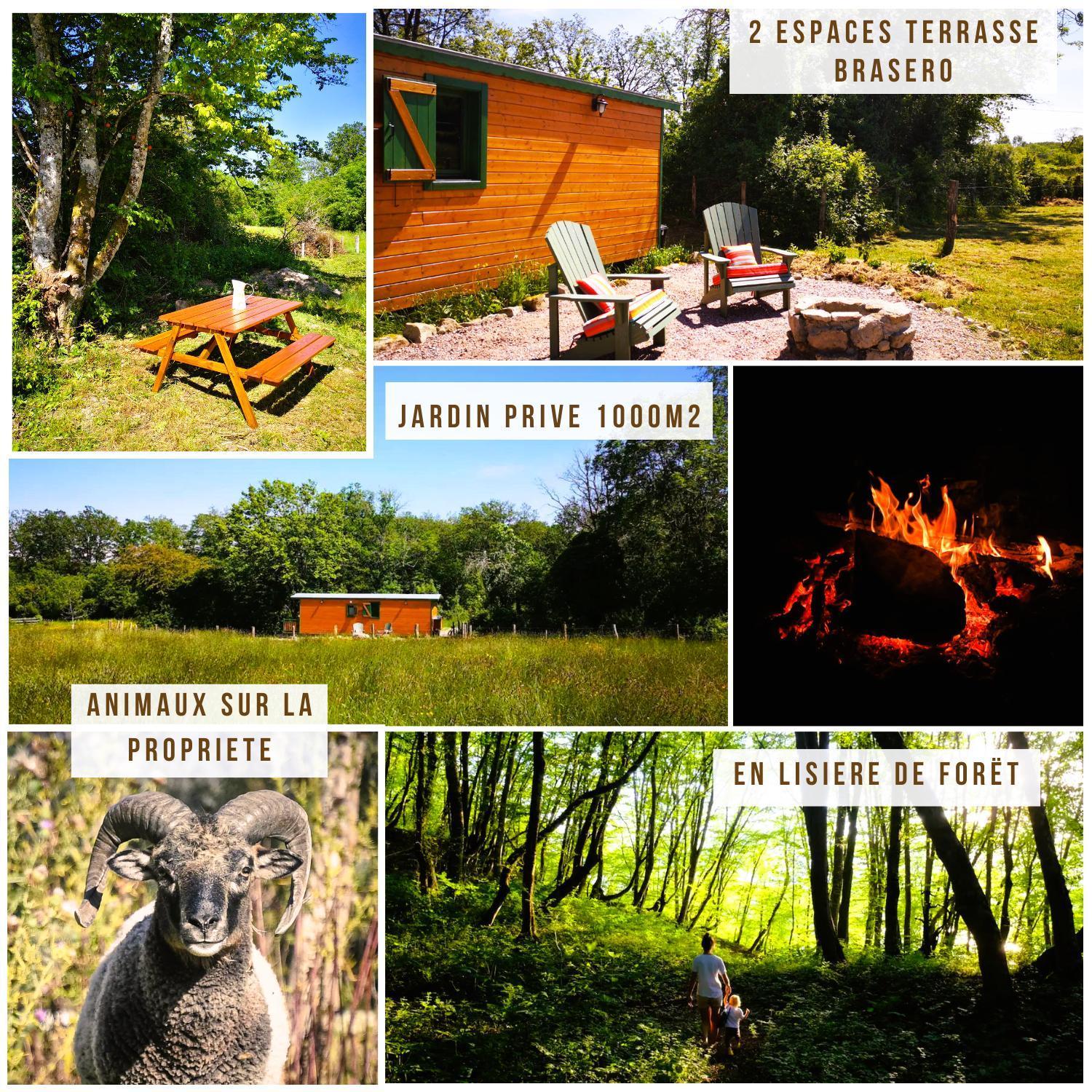 Roulotte & Foret - Evasion Boheme En Bourgogne Antully Zewnętrze zdjęcie