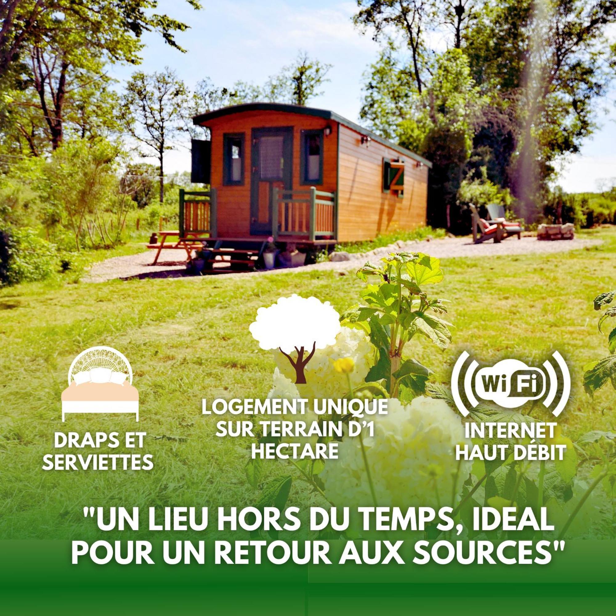 Roulotte & Foret - Evasion Boheme En Bourgogne Antully Zewnętrze zdjęcie